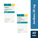 Jardianz 25 mg C/ 30, 2 Pack tabletas Empagliflozina