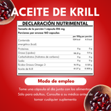 Aceite de Krill 500 mg, 60 Cápsulas