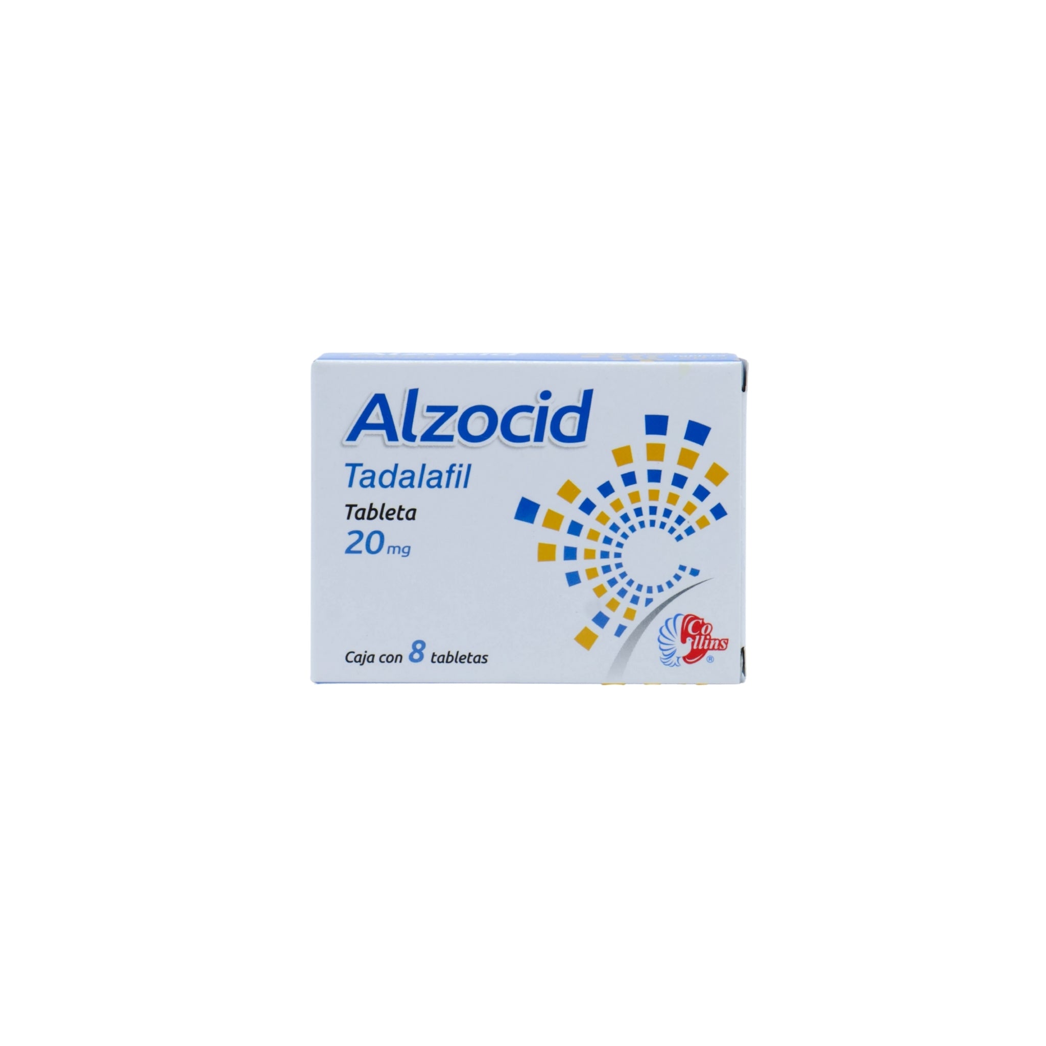 Alzocid Tadalafil 20mg Caja C/8 - Zuca MedLine