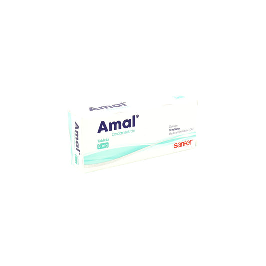 Amal Ondansetrón 8 mg, 10 tabletas