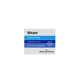Bitam 100 mg Sitagliptina Caja con 28 Comprimidos