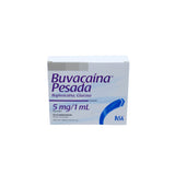 Buvacaína Pesada, Bupivacaína, Glucosa de 5mg/1mL Caja C/5 - Zuca MedLine