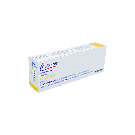 Clexane Enoxaparina Sódica 40 mg/0.4 mL