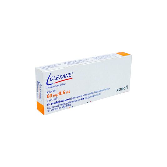 Clexane Enoxaparina Sódica 60 mg/0.6 mL