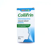 Collifrin Oximetazolina Solución Infantil 0.025%, Caja con frasco con 20 mL