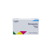 Donepezilo 5 mg, Caja con 28 tabletas