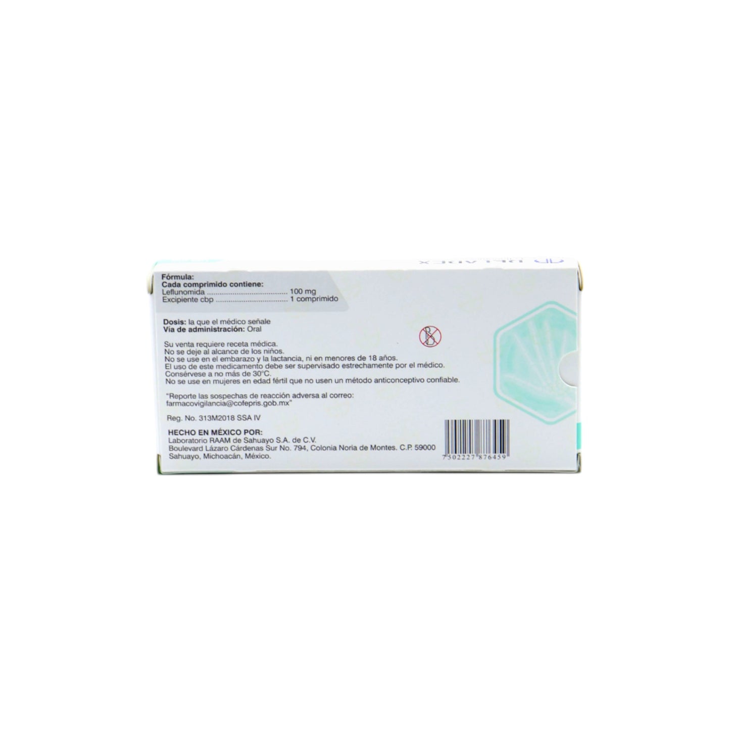 Deladex_Leflunomida_3Comprimidos100mg1