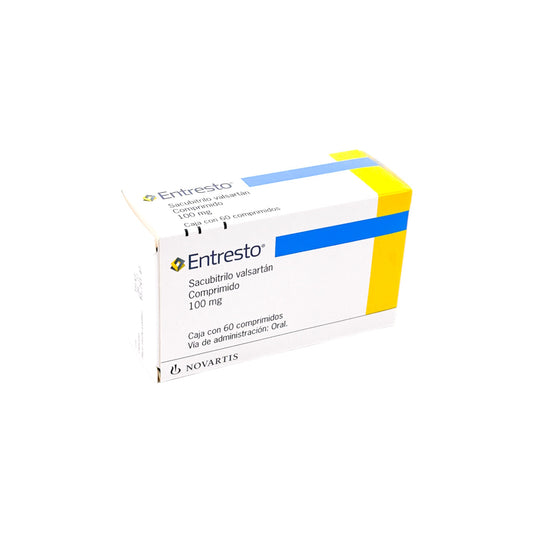 Entresto 100 mg Oral 60 Comprimidos