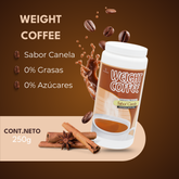 Weight Coffee Sabor Canela – Café Termogénico sin Azúcar ni Grasas | 250 g