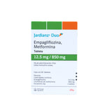Jardianz Duo Empagliflozina / Metformina 12.5 mg / 850 mg, Caja con 60 tabletas