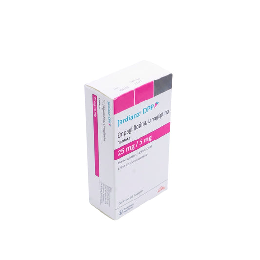 Jardianz DPP 25 mg / 5 mg, 30 Tabletas