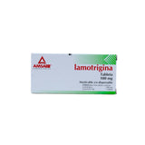 Lamotrigina de 100 mg Caja C/28 - Zuca MedLine