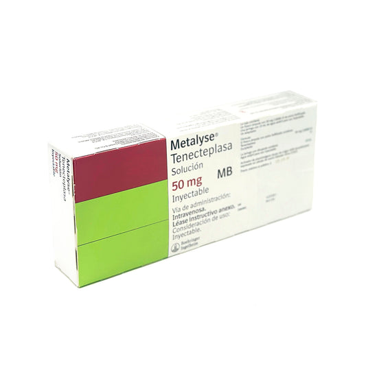 Metalyse Tenecteplasa 50 mg, Solución