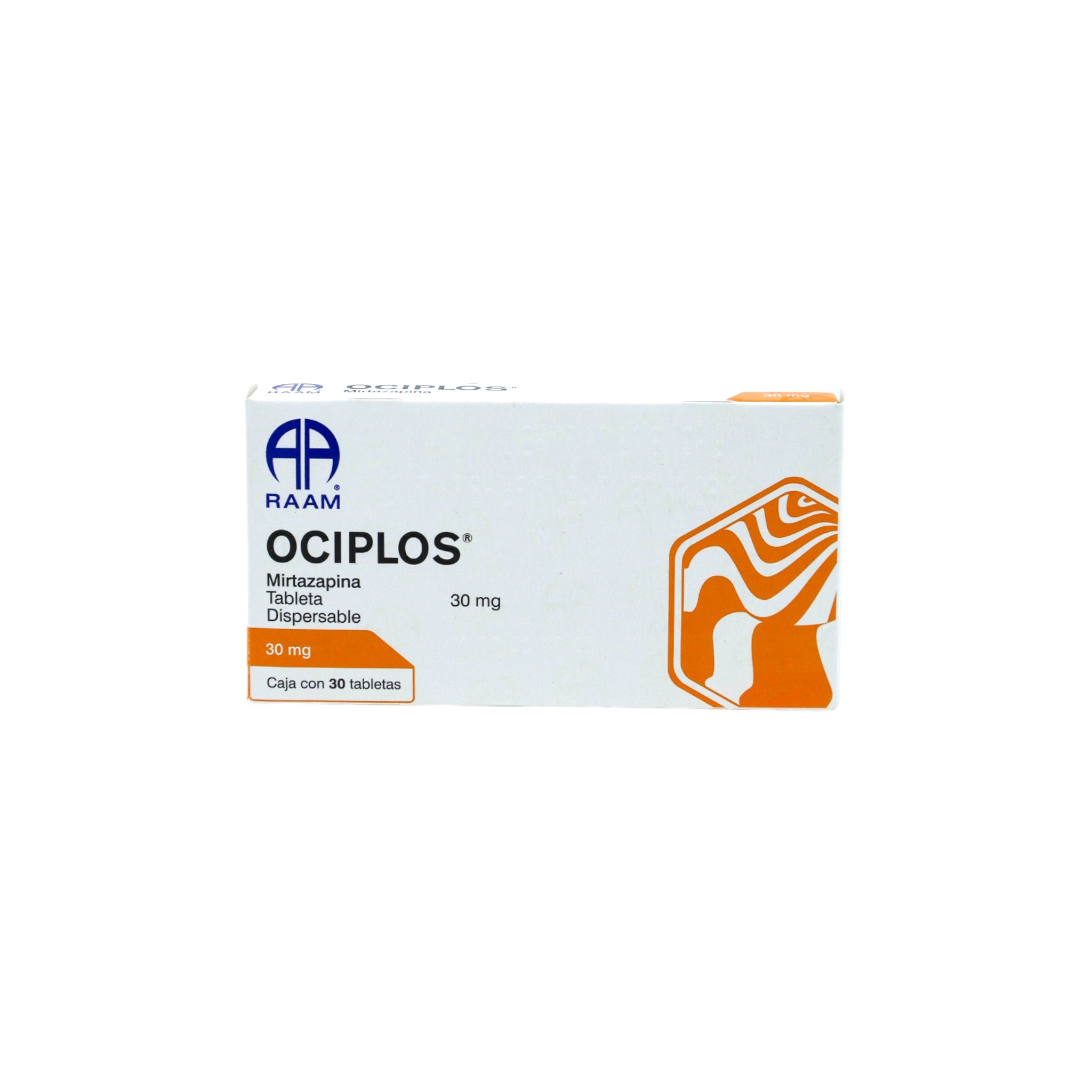 Ociplos Mirtazapina de 30 mg Caja C/30 - Zuca MedLine