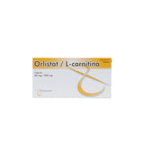 Orlistat / L-Carnitina 60 mg / 200 mg, Caja con 21 cápsulas