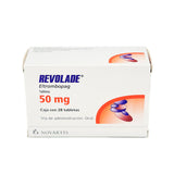 Revolade 50 mg Eltrombopag Caja con 28 tabletas - Zuca MedLine