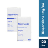 Risperidona de 1mg/ml envase C/60 mL Paquete de 2