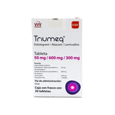 Triumeq 50 mg/ 600 mg / 300 mg Caja con 30 tabletas - Zuca MedLine