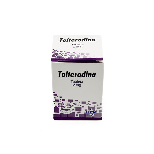 Tolterodina 2mg 14 tabletas ULTRA