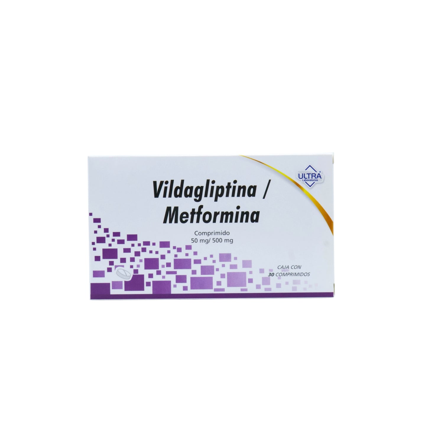 Vildagliptina Metformina 50mg 500mg