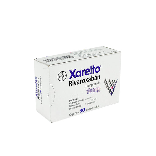 Xarelto 10 mg Caja C/ 30 comprimidos