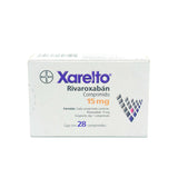 Xarelto 15 mg Caja C/ 28 comprimidos Rivaoxabán - Zuca MedLine