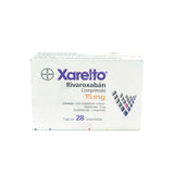 Xarelto 15 mg Caja C/ 28 comprimidos Rivaoxabán - Zuca MedLine