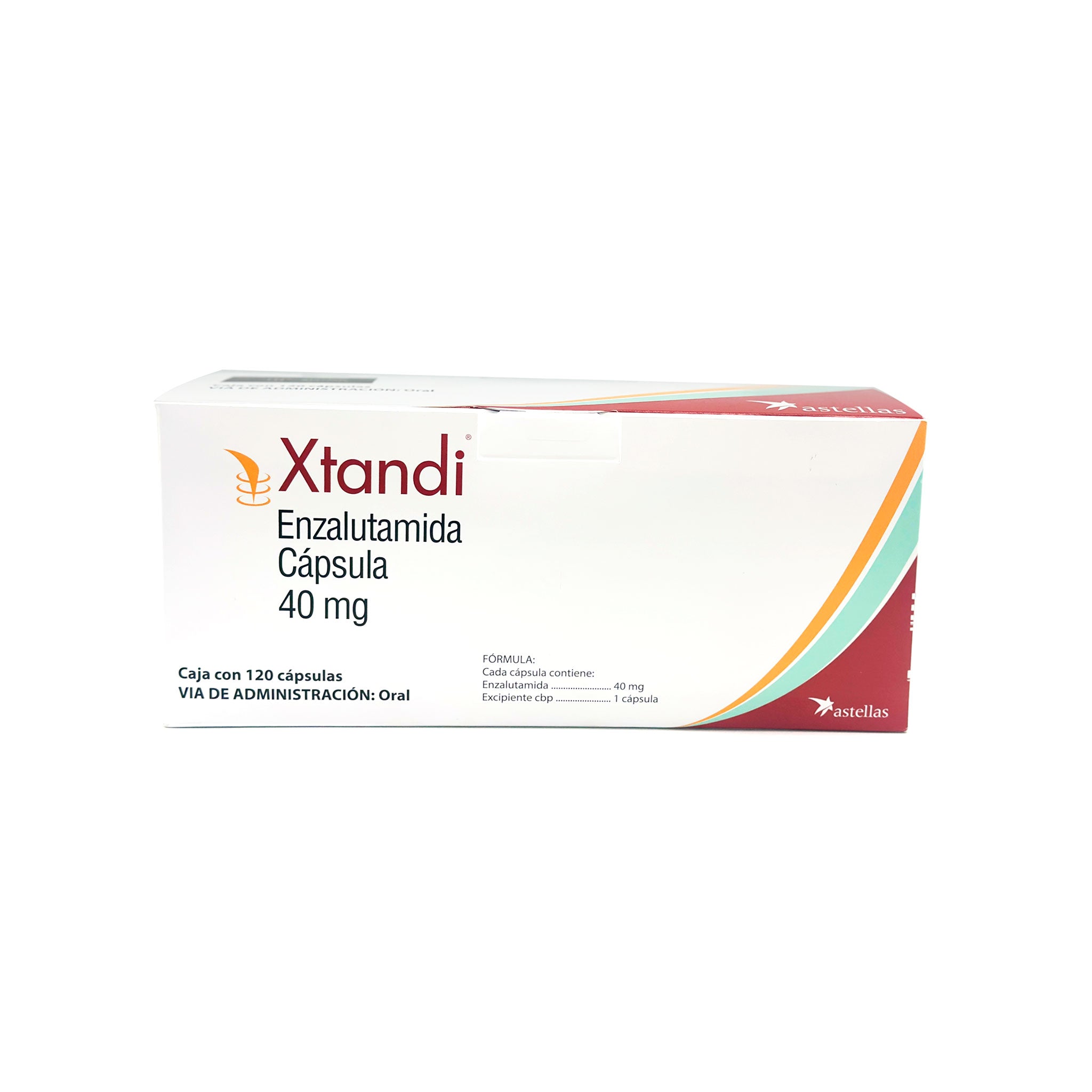 Xtandi 40 mg 120 cápsulas Enzalutamida - Zuca MedLine
