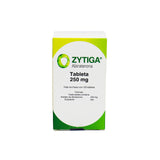 Zytiga Abiraterona 250 mg, 120 Tabletas