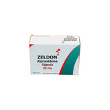 Zeldon Ziprasidona 80 mg, 28 Cápsulas - Zuca MedLine
