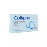 Colliprol Atorvastatina de 40 mg Caja C/15 - Zuca MedLine
