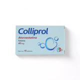 Colliprol Atorvastatina de 40 mg Caja C/15 - Zuca MedLine