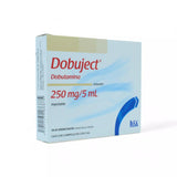 Dobuject Dobutamina de 250 mg / 5 Ml Caja C/5 - Zuca MedLine