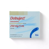 Dobuject Dobutamina de 250 mg / 5 Ml Caja C/5 - Zuca MedLine