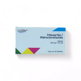 Ibersatán/Hidroclorotiazida de 300mg/12.5mg Caja con 28 - Zuca MedLine