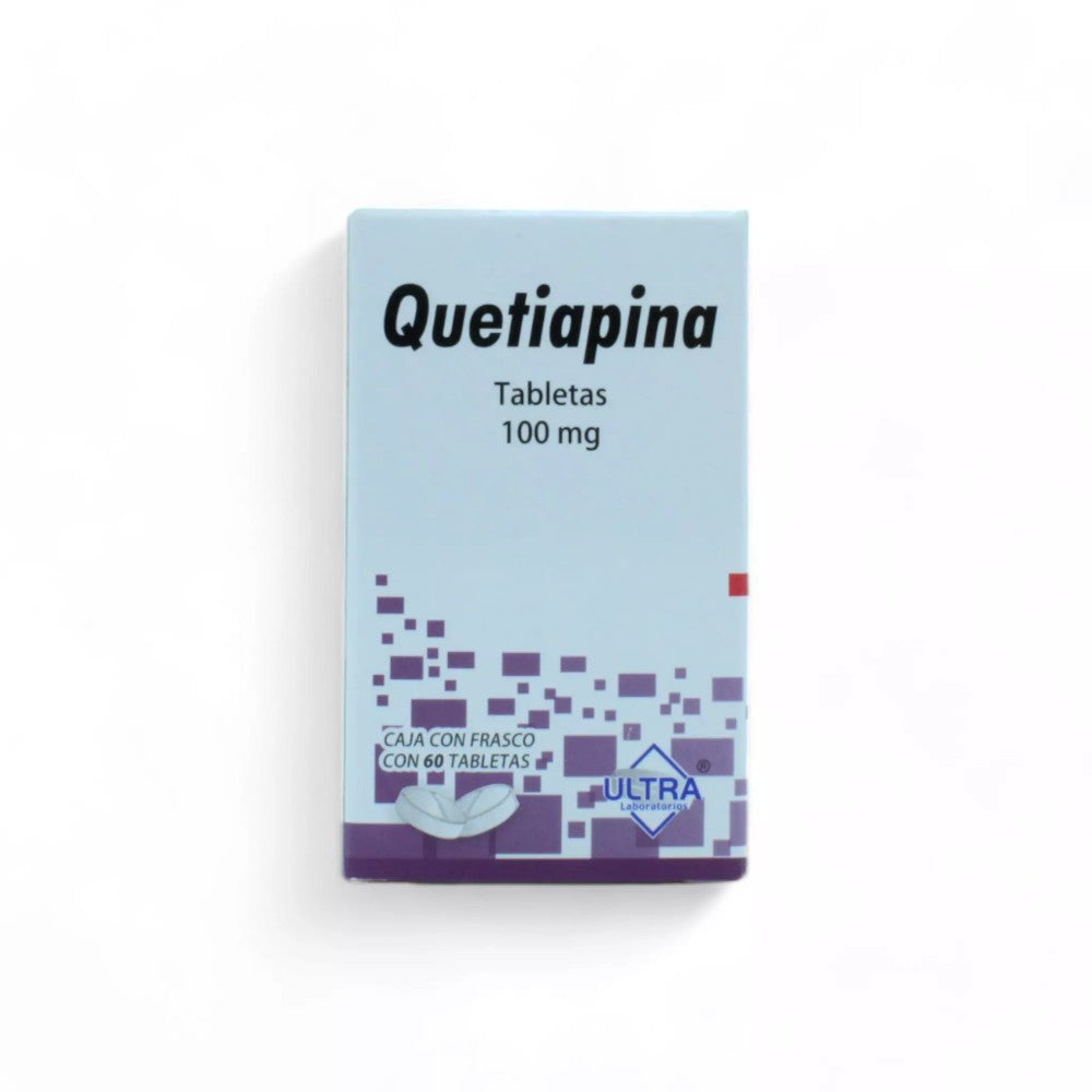 Quetiapina de 100mg Caja C/60 - Zuca MedLine