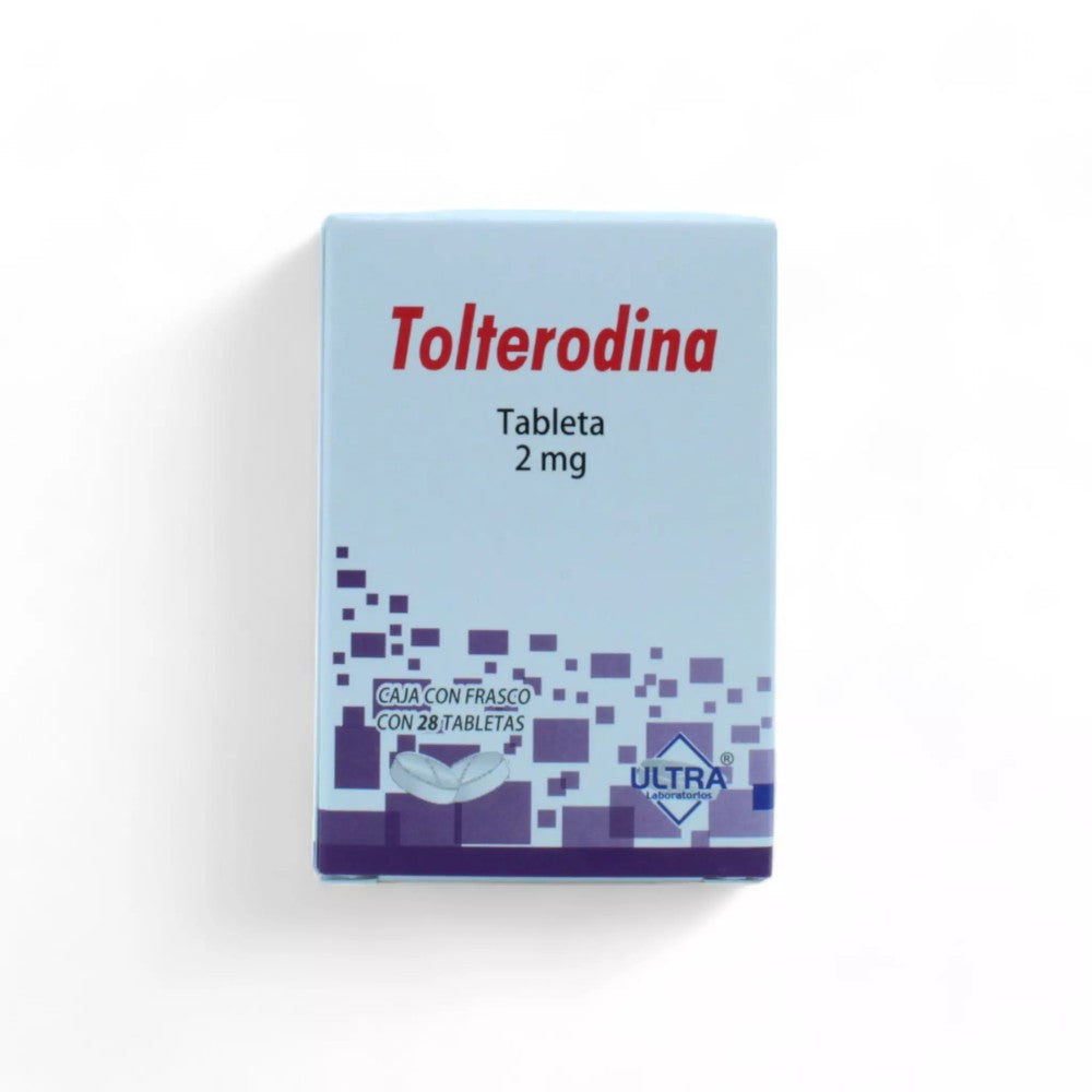 Tolterodina de 2mg Caja C/28 - Zuca MedLine