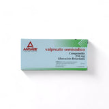 Valproato Semisódico de 250 mg Caja C/30 - Zuca MedLine