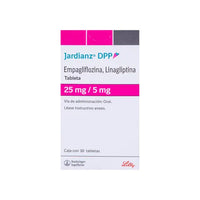 Jardianz DPP 25 mg / 5 mg, 30 Tabletas
