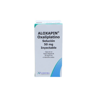 compare product Aloxapin Oxaliplatino 50 o 100 mg, Solución con 1 ampolleta.