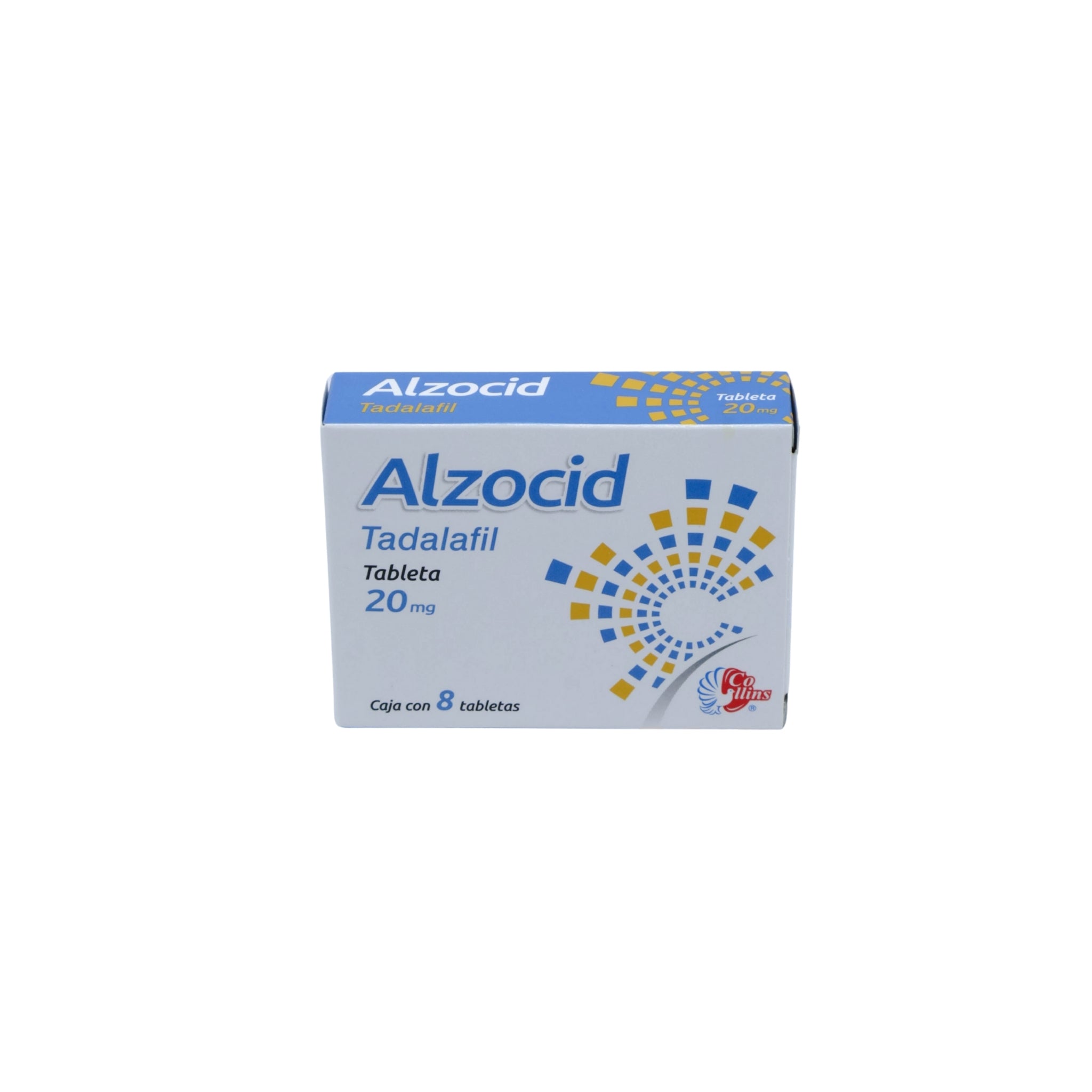 Alzocid Tadalafil 20mg Caja C/8 - Zuca MedLine