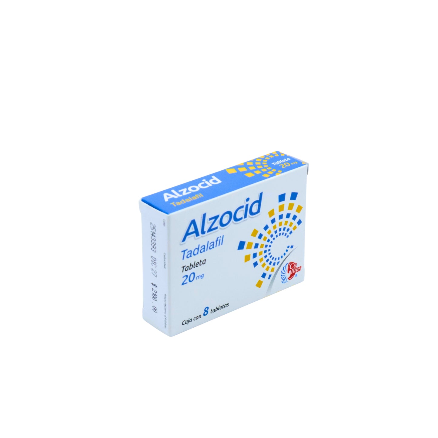 Alzocid Tadalafil 20mg Caja C/8