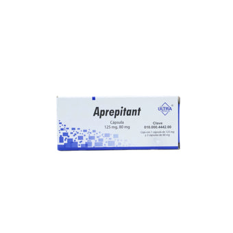 compare product CORRECCIÓN Aprepitant 125 mg / 80 mg, 3 cápsulas (1 de 125 mg y 2 de 80 mg)