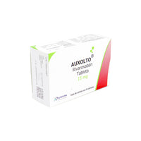 Auxolto Rivaroxabán 15 mg, Caja con 28 tabletas