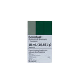 Berodual Bromuro de Ipratropio/Fenoterol 10 mL (10.651 g), Frasco presurizado con válvula dosificadora