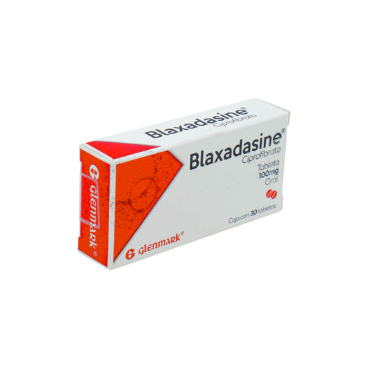 Blaxadasine Ciprofibrato 100 mg, 30 tabletas