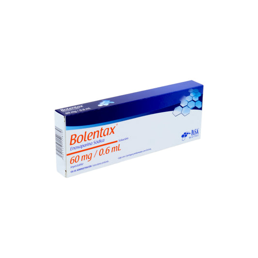 Bolentax Enoxaparina Sódica 60 mg/0.6 mL, Solución
