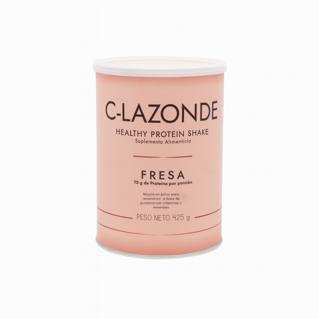 Proteína de Fresa en Polvo – Alta en Proteína y Vitaminas | C-Lazonde 17 Porciones