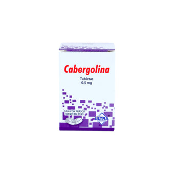 compare product Cabergolina 0.5 mg, 8 tabletas