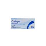 Carimpa Zolmitriptán 2.5 mg, Caja con 2 tabletas